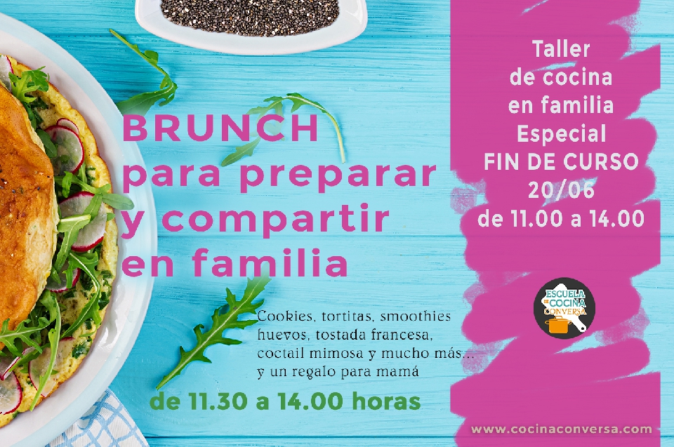 Brunch - Taller de cocina FIN DE CURSO