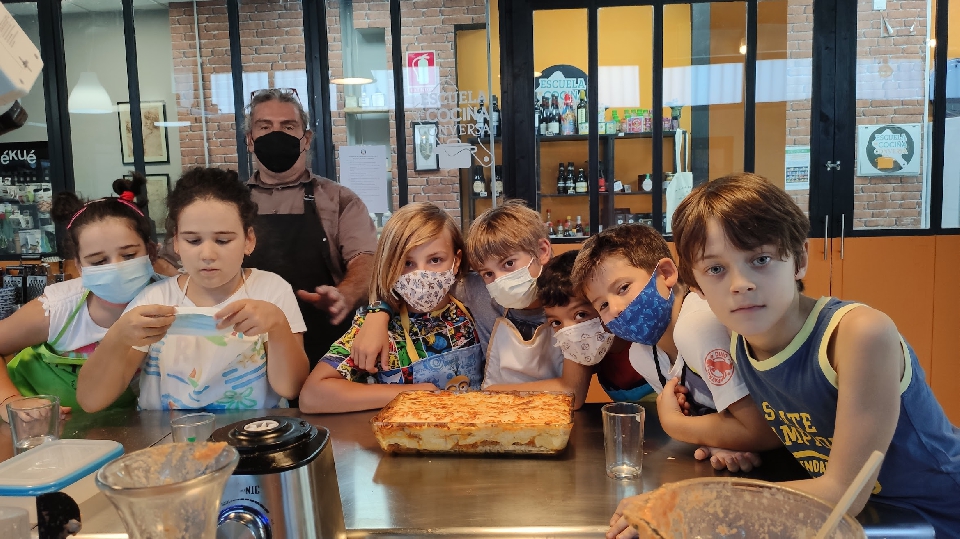 Taller de cocina infantil: lasaña casera
