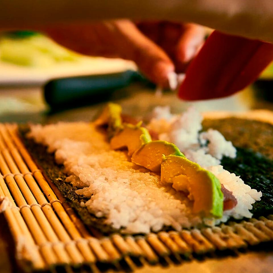 Sushi - taller de cocina 