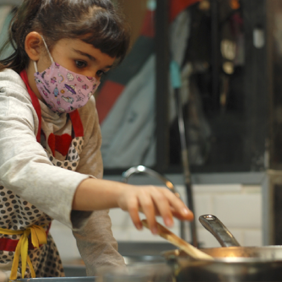 Taller de cocina infantil - Hamburguesas vegetarianas